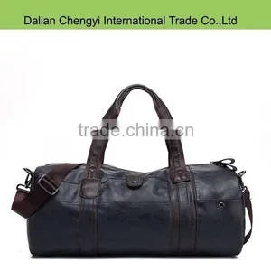 Manufacture Qualified Men Outdoor Sport Luggage pu Travel Duffel Bag thumbnail-1