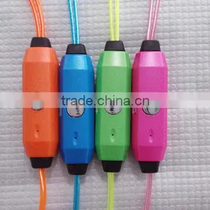 Manufacturer Cool el Earphone Fashion Led Earphone Strongly Bright el Wire Earphone thumbnail-6
