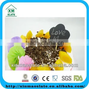 [factory Direct] 14x5cm Cut Edge Flower Shape Cupcake Toppers Item DGQ-1405ID1AY-5 thumbnail-1