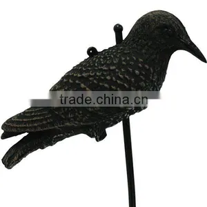2015 Simulation Black Starling Hunting Bird Decoy thumbnail-1