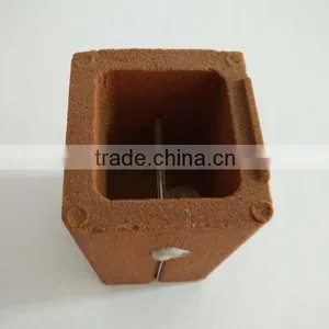 Square Carbon Cup for CE-meter to Test CE,C% and Si% thumbnail-1
