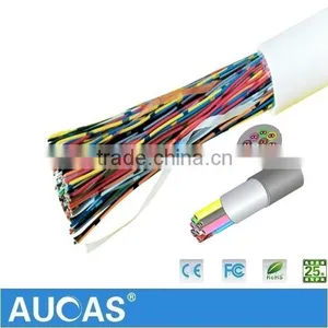 Manufacturer Telecom Feeder Cable Cat5 Indoor Copper Cable in Wooden Reel Rolled Low Price thumbnail-1