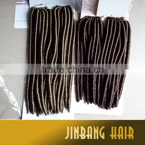 New Premium Synthetic Hair Crochet Braids 14inch Wholesale 2x Havana Mambo Fauxlocs thumbnail-4
