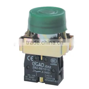 GB2-BP31 CNGAD Green Booted Momentary Button Switch(Booted Switch,pushbutton Switch) thumbnail-1