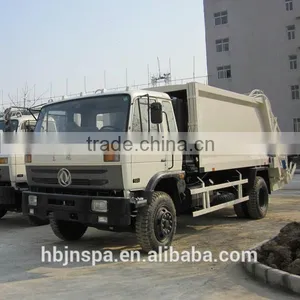 GOOD PRICE Dongfeng 153 12CBM White Color Compactor Garbage Truck thumbnail-3