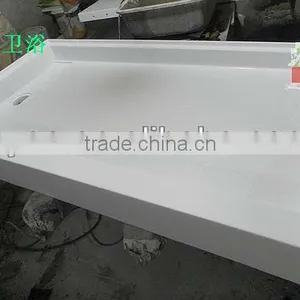 America Acrylic Deep Shower Tray and Stone Shower Pan Factory in Foshan thumbnail-1