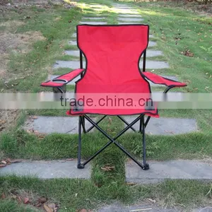 Portable Folding 600 D PVC/PE Oxford Nylon Outdoor Camping Picnic Beach Foldable Chair With Carry Bag on Arm thumbnail-2