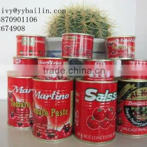 Canned Tomato Paste Brix28-30% From Jiangxi China thumbnail-3