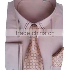 Latest Style Man Shirt Men's Shirt With Tie thumbnail-1