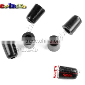 5/64"(2mm) Hole Mini Plastic Bell Stopper Cord Ends For Apparel Sportwear Rope Accessories #FLS193-B thumbnail-1