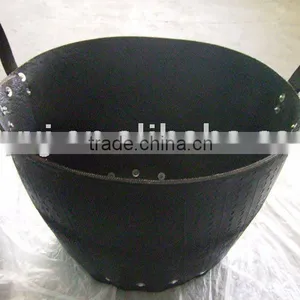 Handmade Recycled Tire Basket,strong Rubber Buckets for Construction thumbnail-1