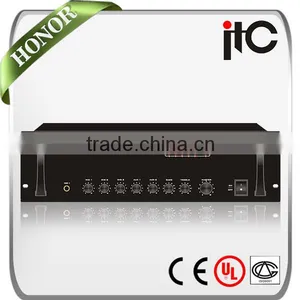 ITC TI-350 Series 350W 500W 650W PA System 5 Zone Mixer Amplifier thumbnail-1