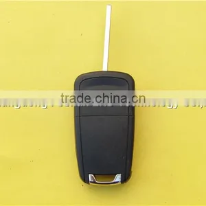 Flip Key Remote Fob Case Cover for Chevrolet Cruze HU100 4 Button Car Key Blank thumbnail-3