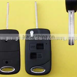 Conversion Flip Remote Key Fob Case Cover for LEXUS 2 Button Car Key Shell thumbnail-1