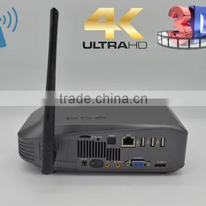 DLP Home Theater 3D Smart Portable Projector, Wifi Pico Projector, Android Tablet Projector thumbnail-4