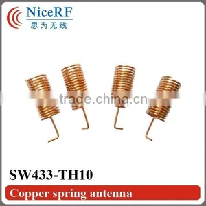2015 SW433-TH10 Copper Spring Antenna 2.15dBi High Gain 433MHz Antenna thumbnail-1