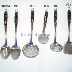 Unique Hotel Bakelite Handle Stainless Steel Ladle thumbnail-3