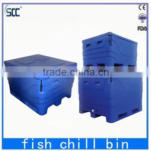 1000L Large Capacity Fish Chill Bins for Frozen Fish thumbnail-1