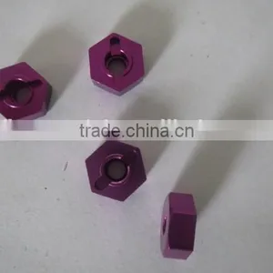 1/10 rc Car Upgrade Spare Parts 102042 Wheel Hex Nut(Al.) thumbnail-2