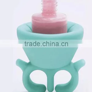 Nail Beauty Cosmetics Accessories Silicone Nail Polish Holder Quality Choice thumbnail-3