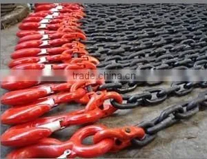 Industrial Alloy Steel G80 Lifting Chains With Hooks thumbnail-2