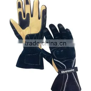 Leather Motor Bike Gloves thumbnail-1