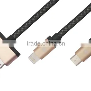 All in One Date/charge Cable for Sam Sung,micro USB,Iphone6 Data Cable thumbnail-4