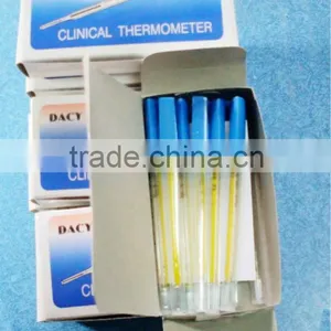 High Quality Good Price Medical Glass Mercury Armpit Clinical Thermometer DT-11C thumbnail-2