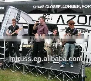 Portable Intelligent Aluminum Stage With Portable Risers thumbnail-1