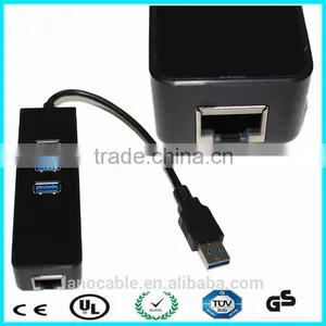 Factory OEM AX88179 Gigabit Rj45 to Usb 3.0 Adapter for WIN8 thumbnail-1