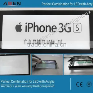 2014 Slim Aluminium Frame Light Box Magnetic LED Light Boxes thumbnail-1