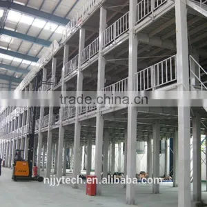Warehouse Industrial Steel Work Platform Racking System With High Standard Quality thumbnail-2