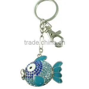 2015 Fashion Animal Teddy Bear Key Chain With cz Stones thumbnail-3