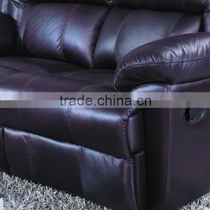 FC031 Classic Design Cheers Leather Sofa Recliner Sofa 321 thumbnail-3
