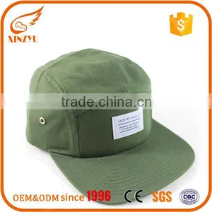 Wholesale 100% Cotton Plain Snapback Trucker Mesh Cap and Hats thumbnail-2