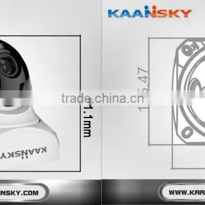 2015 Kaansky OSD DWDR Analog HD 720P AHD Dome ir Camera 720pp 1mp thumbnail-2