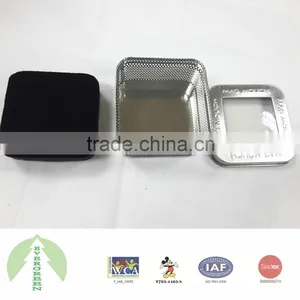 Square Shape Mesh Tin Packaging With Lift-off Lid and Iron Plate thumbnail-4