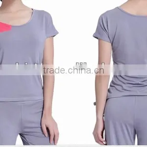 Modal Yarn Material Yoga Garment Sportswear Wearing Sets thumbnail-5