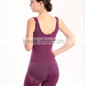 Plus Size and ODM Natural Silk Siamesed Shapewear With Firm Tag thumbnail-5
