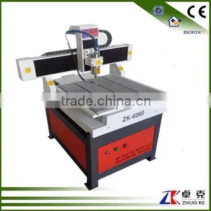 Platform Moving PCB CNC Router ZK-6060 With 1.5KW Spindle&Linear Round Guide Rail 600*600*100mm thumbnail-1