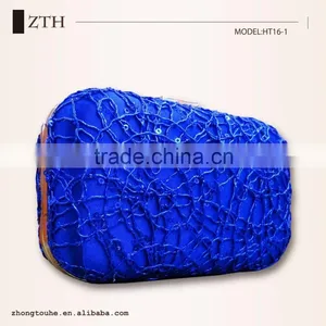 High Quality Mesh Sequins Evening Clutch Box thumbnail-2