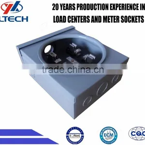 GTFB 100A 4JAW TERMINAL Square METER BASE SOCKETS With Hub thumbnail-4