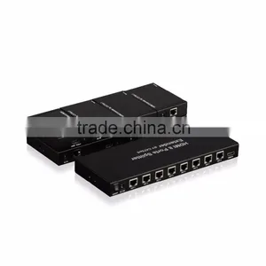 HDMI Splitter 1 in 8 Out Hdmi Splitter 1x8 by Cat5e/ Cat 6 Cable UTP Support 3D Max up to 50m Support 1080p for Hot Video Player thumbnail-5