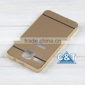 C&T Luxury Metal Frame + Acrylic PC Back Case Bumper and Back Case for Lenovo k3 Note thumbnail-3