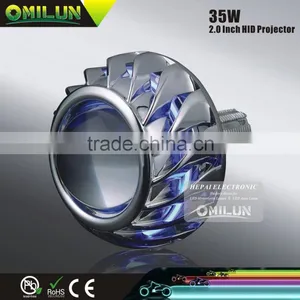 35W 2" Inch HOT WHEELS Motorcycle Projector Lens Light Quality Choice thumbnail-2