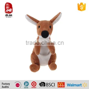 Custom Farm Baby Toddlers Stuffed Plush Animal Kangaroo Toys thumbnail-1