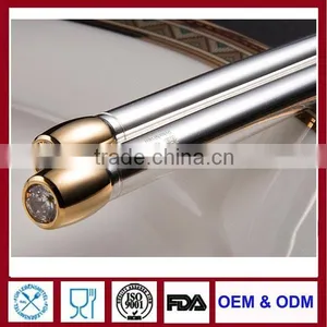 Display Silver Chopsticks Luxury OEM Chopsticks With Diamond Chopsticks Gift Set With Box for Wedding Gift thumbnail-1