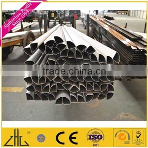 Wow!!! Triangle Aluminium Profile Tube , Aluminiuim I Profile , Aluminium Wood Finish Profile , Shining Finish Aluminium Profile thumbnail-6