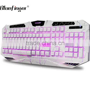 Shenzhen USB Wired Backlit White Keyboard Manufacturer thumbnail-4