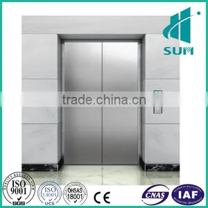 630KG Machine Roomless Passenger Lift With Mirro Etching thumbnail-3